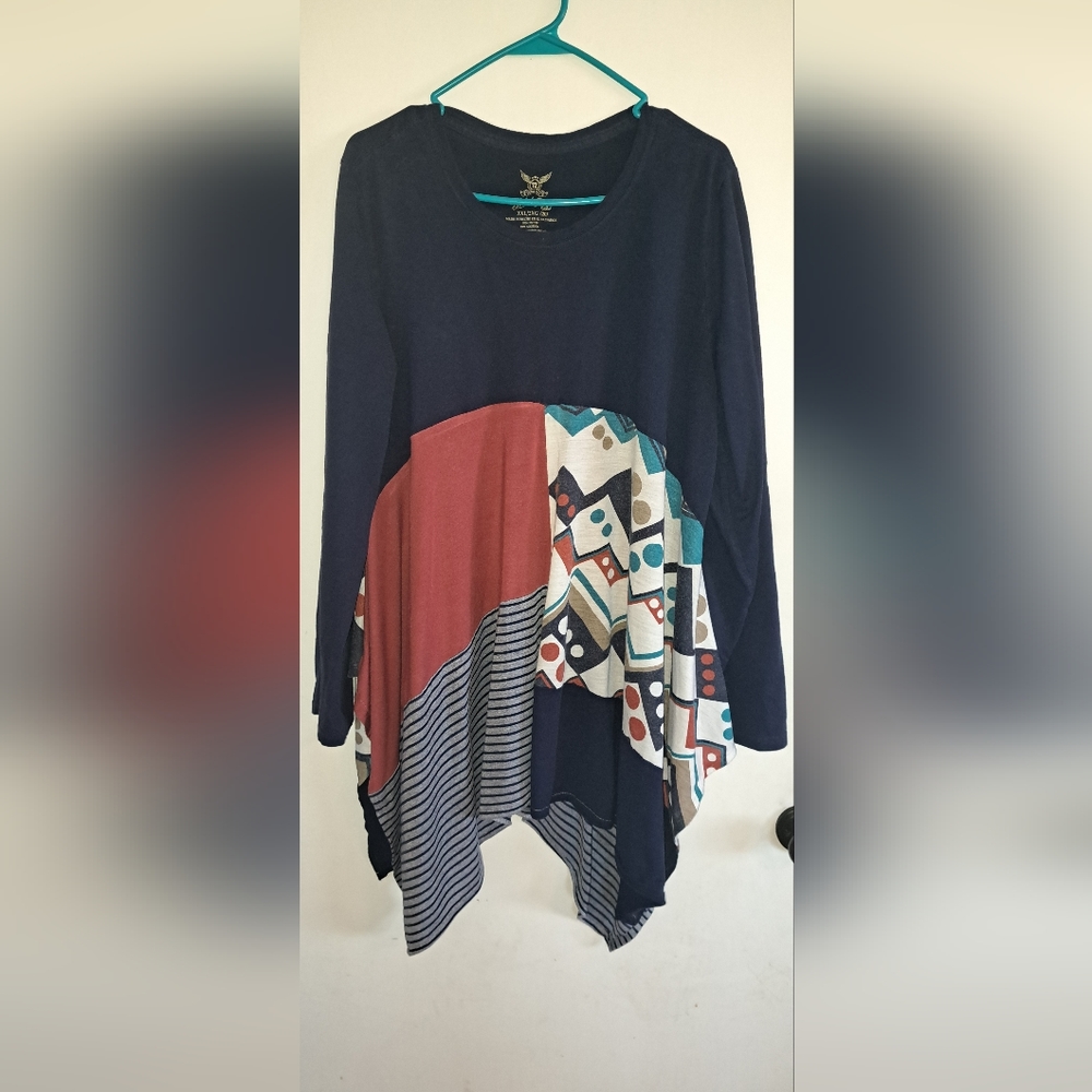 Upcycled Tunic Top